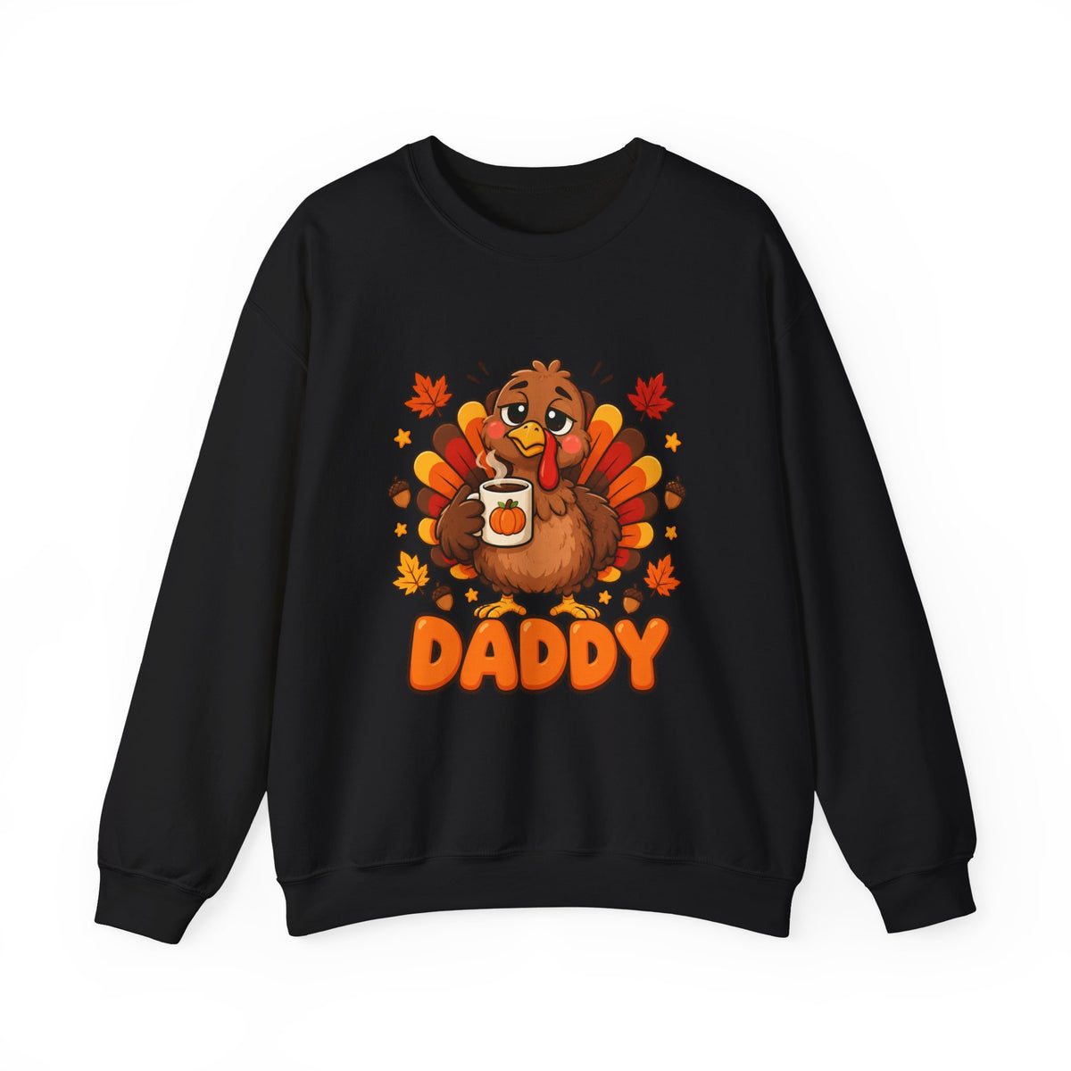 Daddy Thanksgiving Turkey Crewneck Sweatshirt