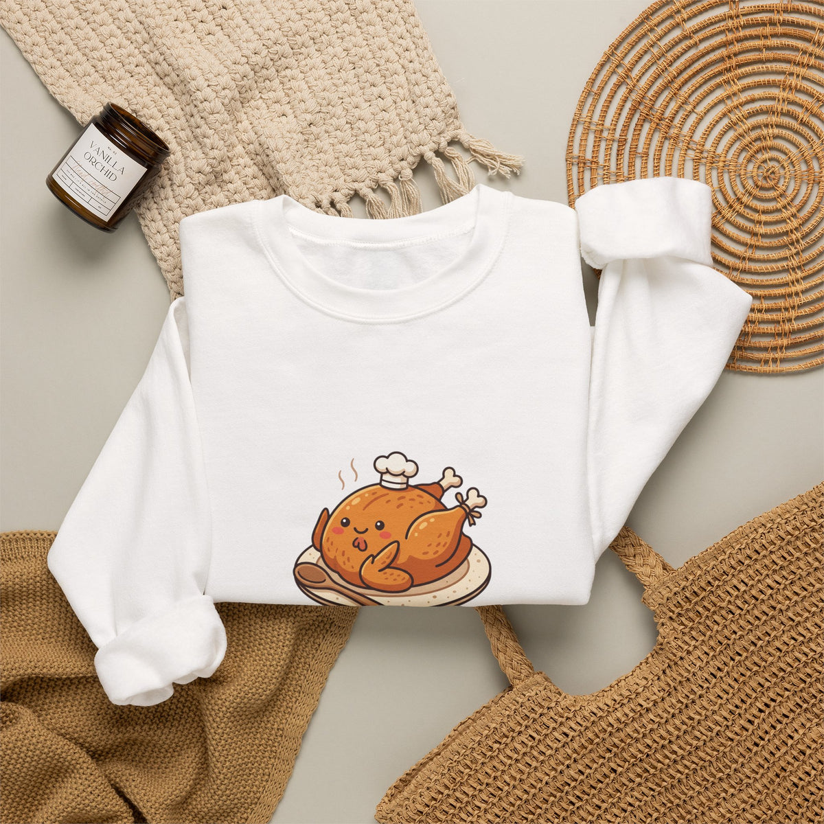 The Cook Thanksgiving Crewneck Sweatshirt