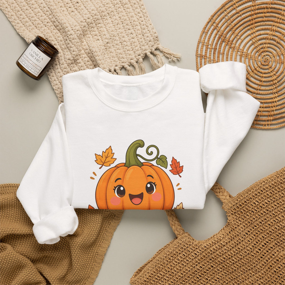 Mama of the Pumpkin Fall Crewneck Sweatshirt
