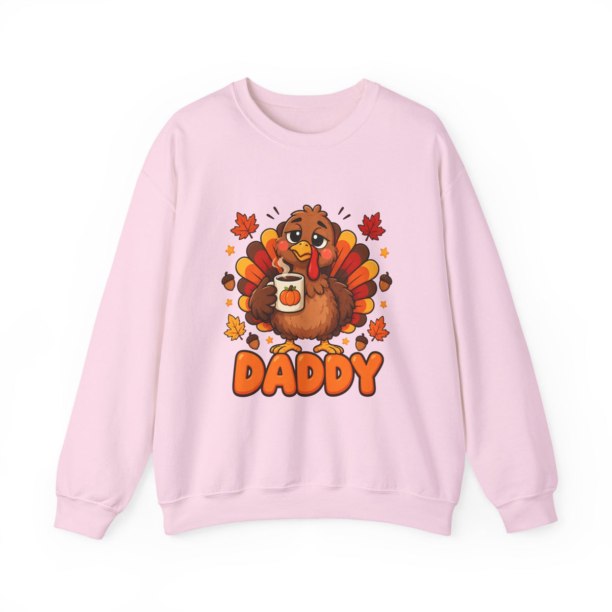 Daddy Thanksgiving Turkey Crewneck Sweatshirt