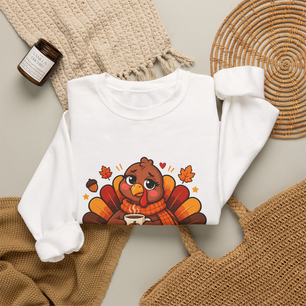 Mommy Thanksgiving Turkey Crewneck Sweatshirt