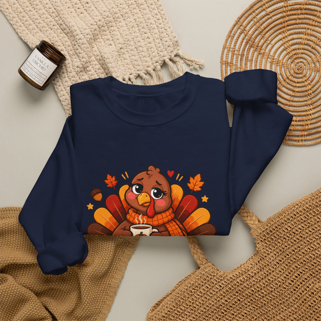 Mommy Thanksgiving Turkey Crewneck Sweatshirt