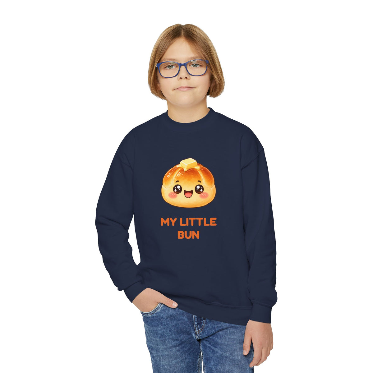 My Little Bun Thanksgiving Youth Crewneck Sweatshirt